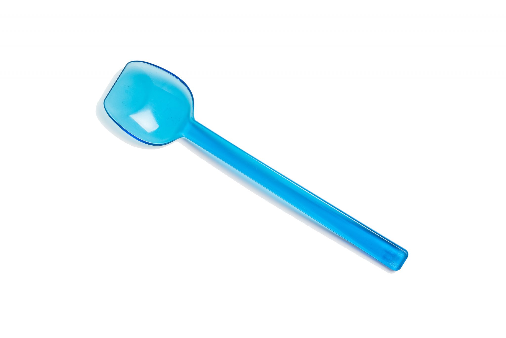 Copolyester-Wide-Flat-Edge-Spoon---Blue