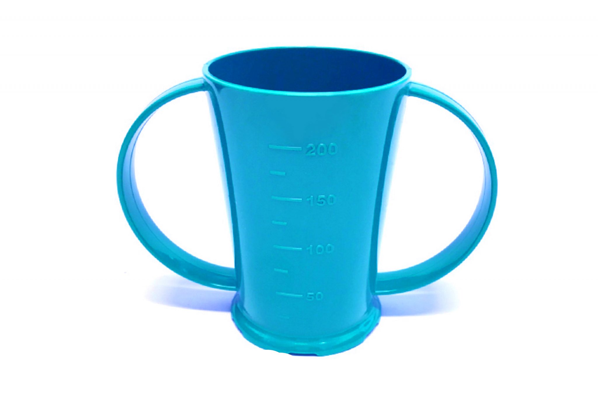 Polycarbonate-Graduated-Two-Handled-Beaker---Blue